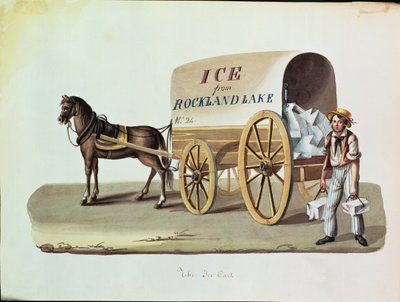 The Ice Cart by Nicolino Calyo